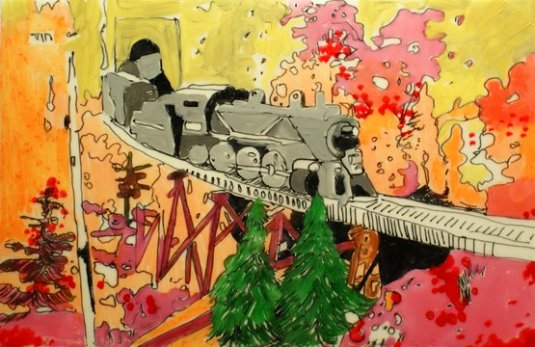 Toy Train by Jeanne Mischo
