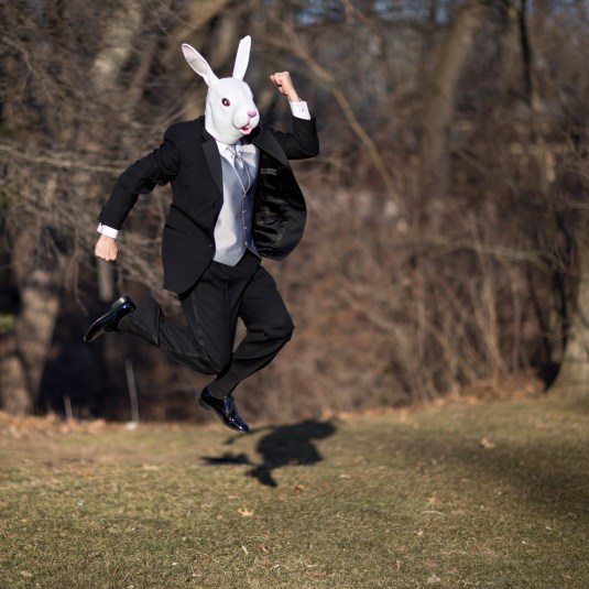 Tux Bunny by Cassie Richards