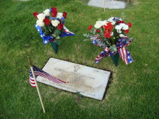 Mr Coty's Grave by Renee Coty