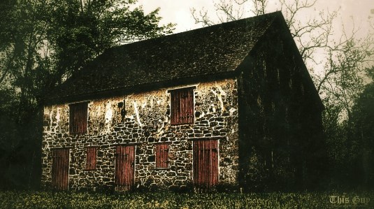 Stone House in the Pines by Dave Archer